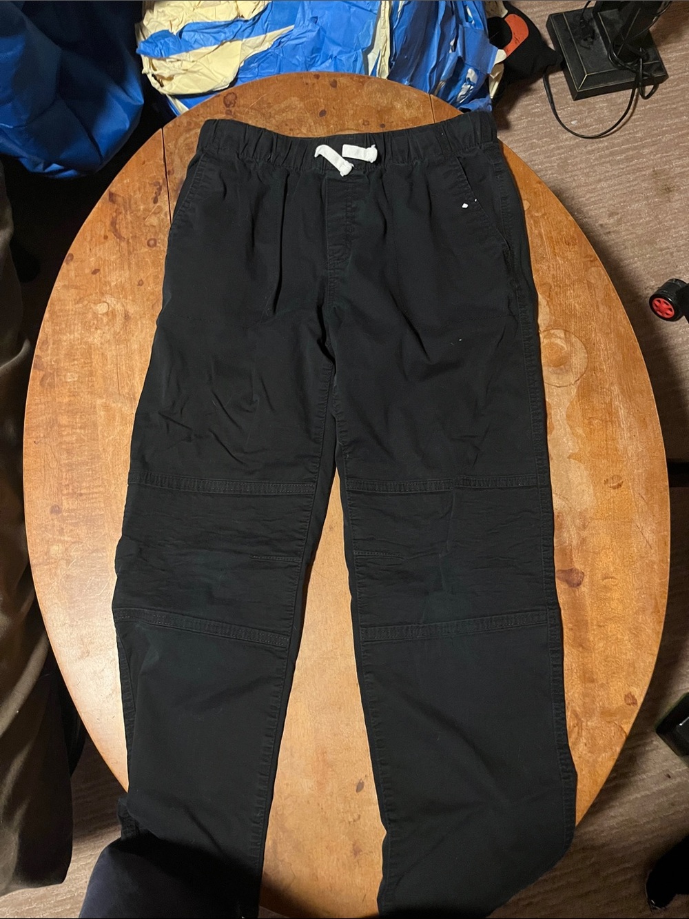 Cat & Jack Black Drawstring Cargo Pants